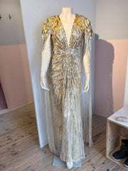 Jenny Packham x 007 Goldfinger - Gallakjole - Size: S
