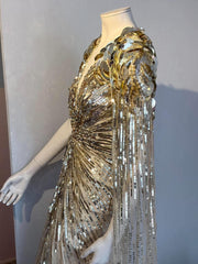 Jenny Packham x 007 Goldfinger - Gallakjole - Size: S