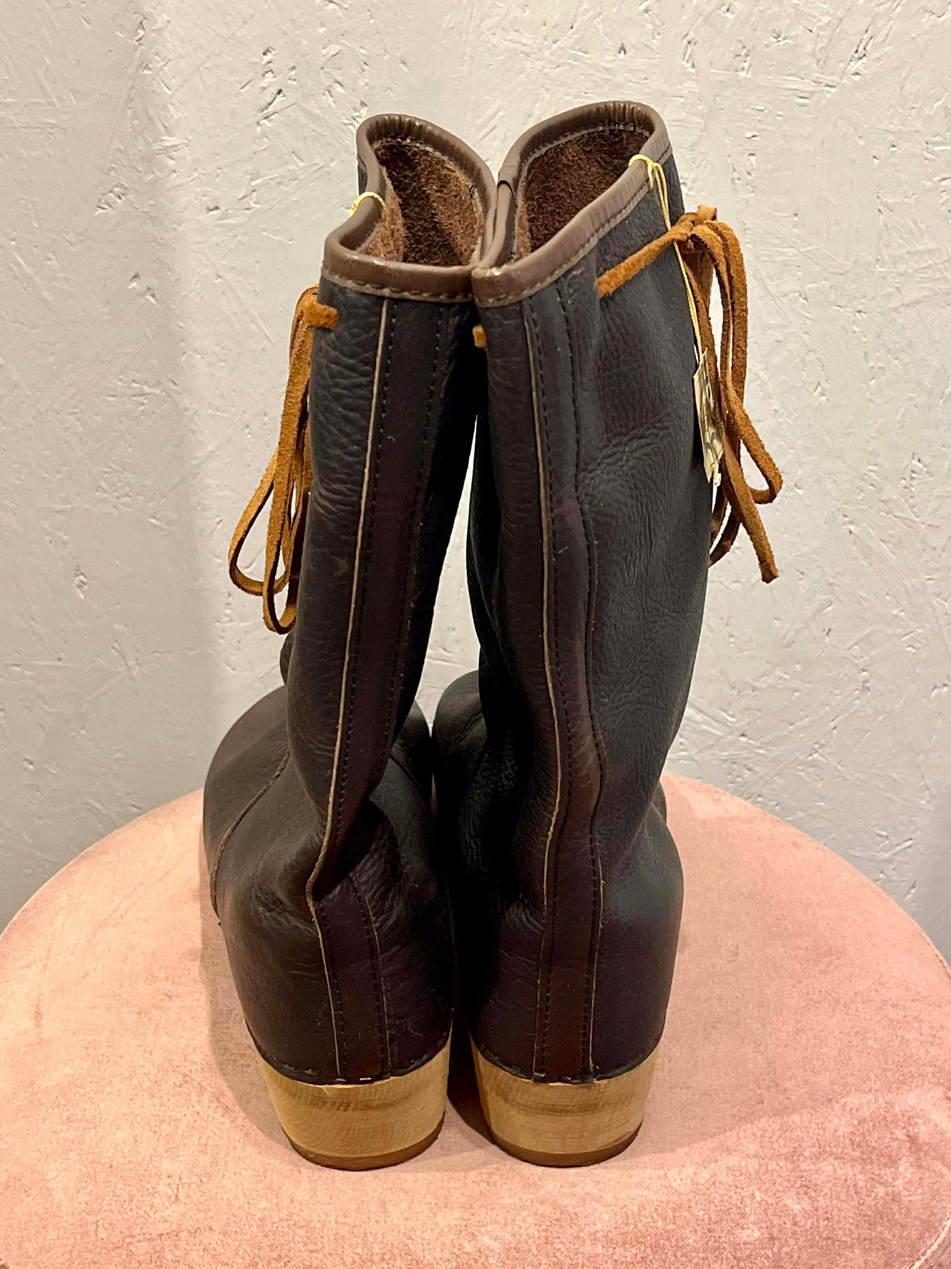 Lorenz Hamann Preetz/håndlavede - Træskostøvler - Size: 40