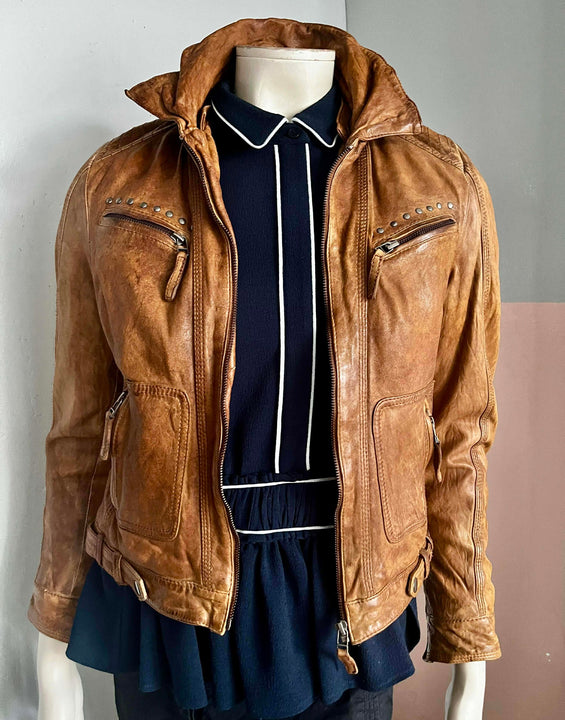 Rock´n´Blue - Skindjakke - Size: 38