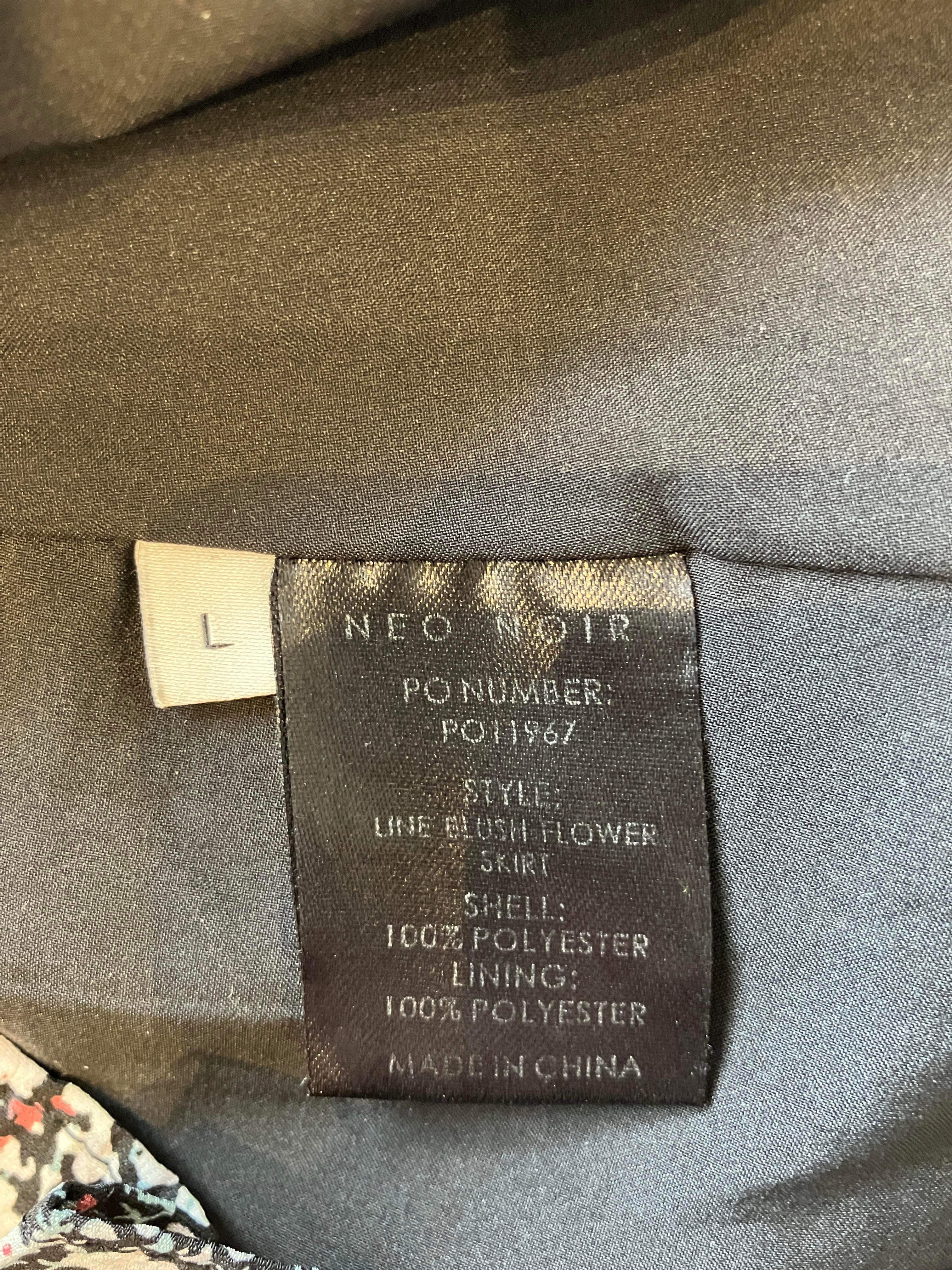 Neo Noir - Nederdel - Size: L
