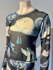 Crystal Rainbow - Bluse - Size M
