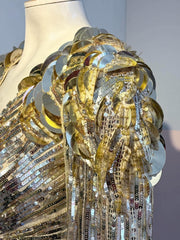 Jenny Packham x 007 Goldfinger  - Gallakjole - Size: S