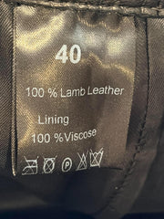 Julie Fagerholt / Heartmade - Skindnederdel - Size: 40