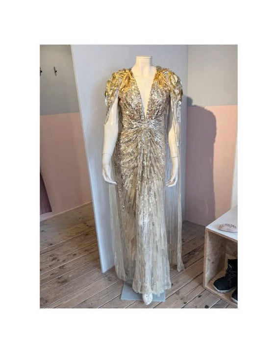 Jenny Packham x 007 Goldfinger  - Gallakjole - Size: S
