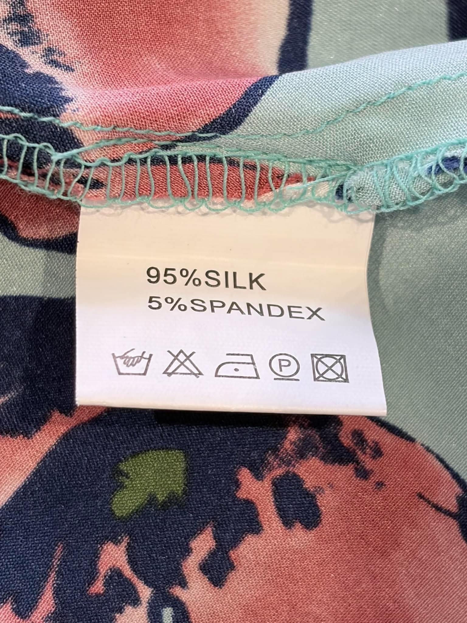 Tone Barker Silk - Kjole - Size: XL
