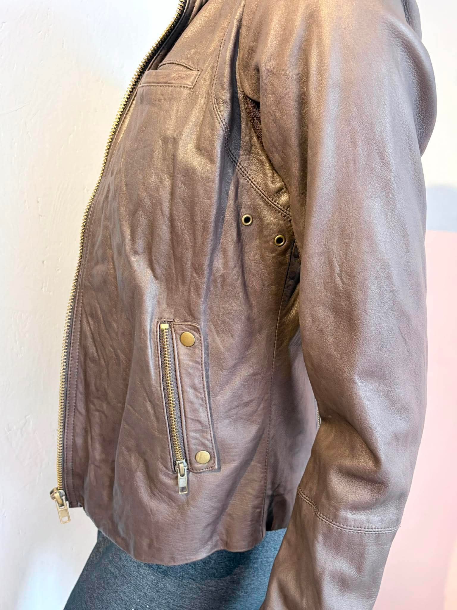 Veda - Skindjakke - Size: L