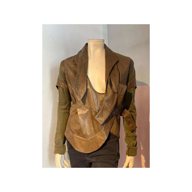 Ann Hagen - Skindjakke - Size: 38