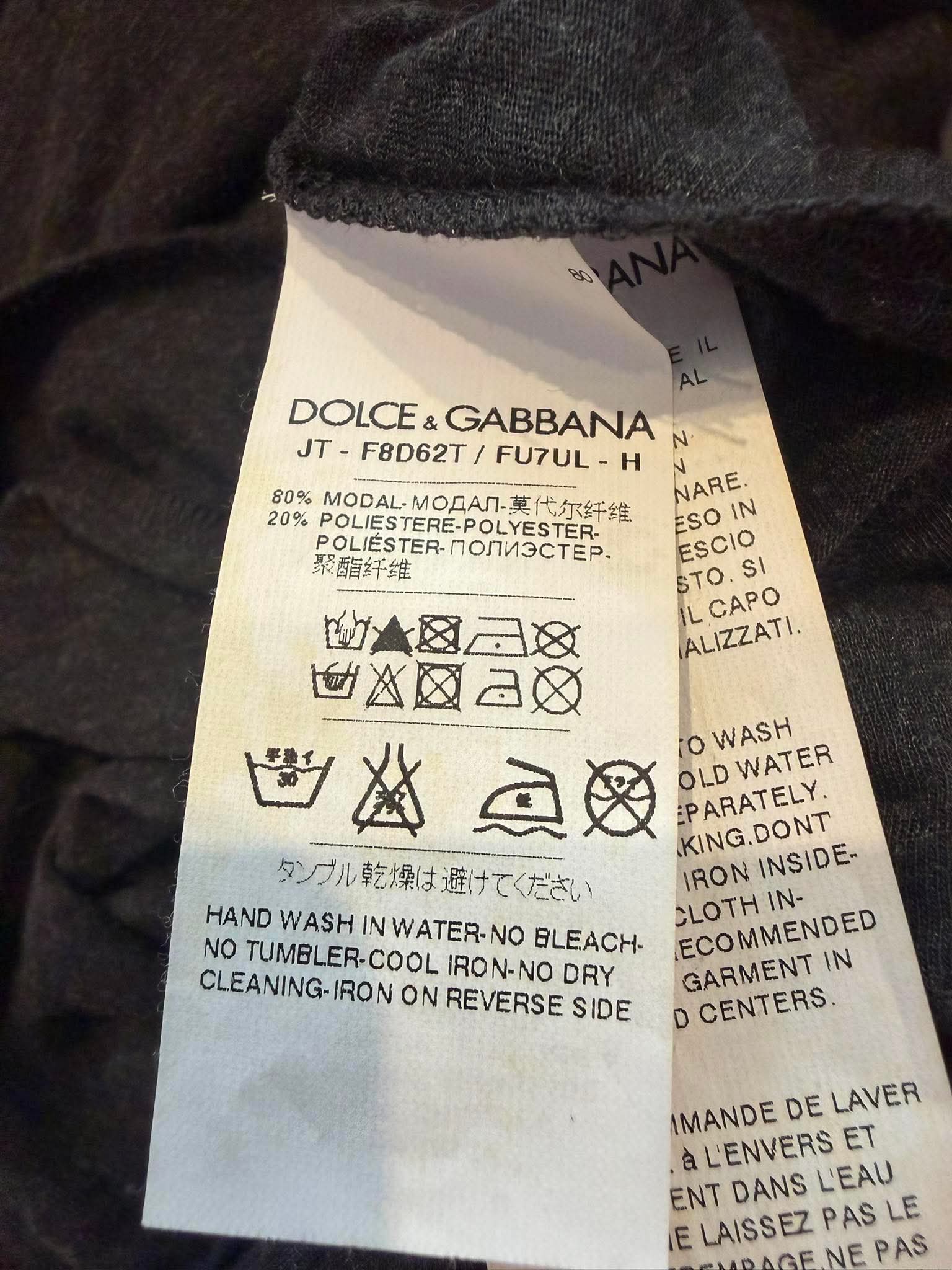 Dolce & Gabbana - T-shirt - Size: M