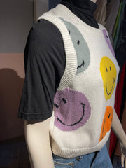 H&M x Smiley - Vest - Size: M
