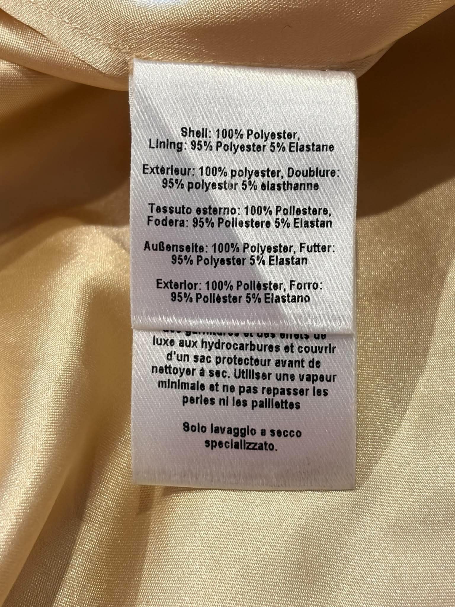 Jenny Packham x 007 Goldfinger  - Gallakjole - Size: S