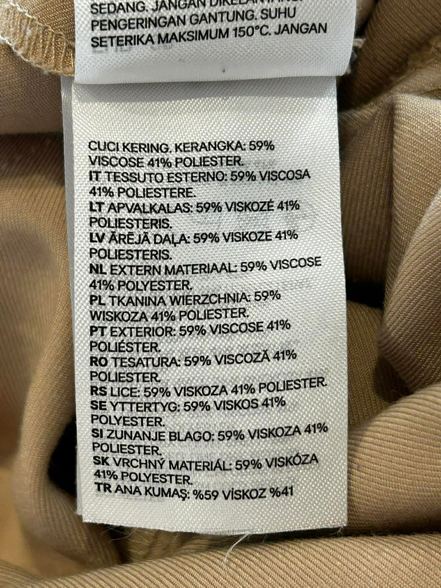 H&M - Buksedragt - Size: 38