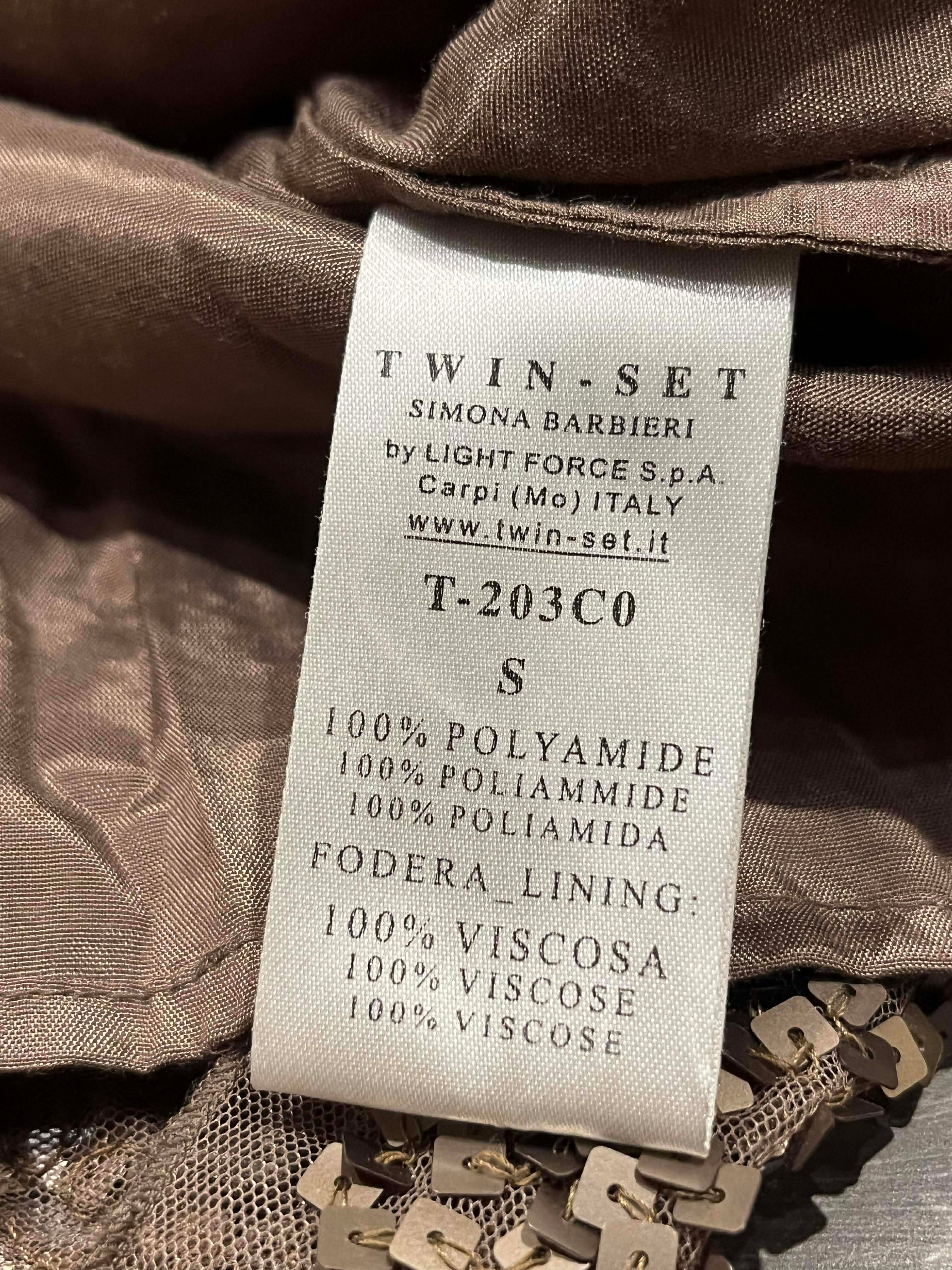 Twin Set Simon Barbieri - Kjole - Size: S