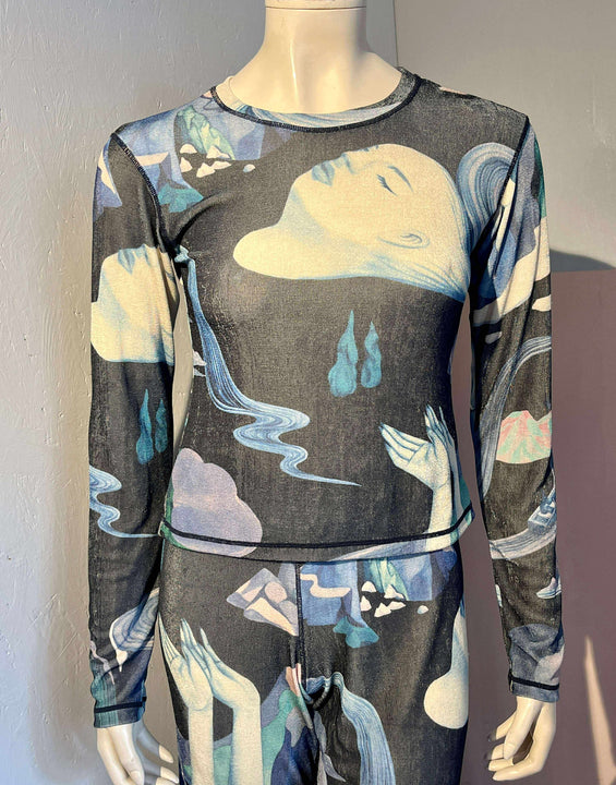 Crystal Rainbow - Bluse - Size M