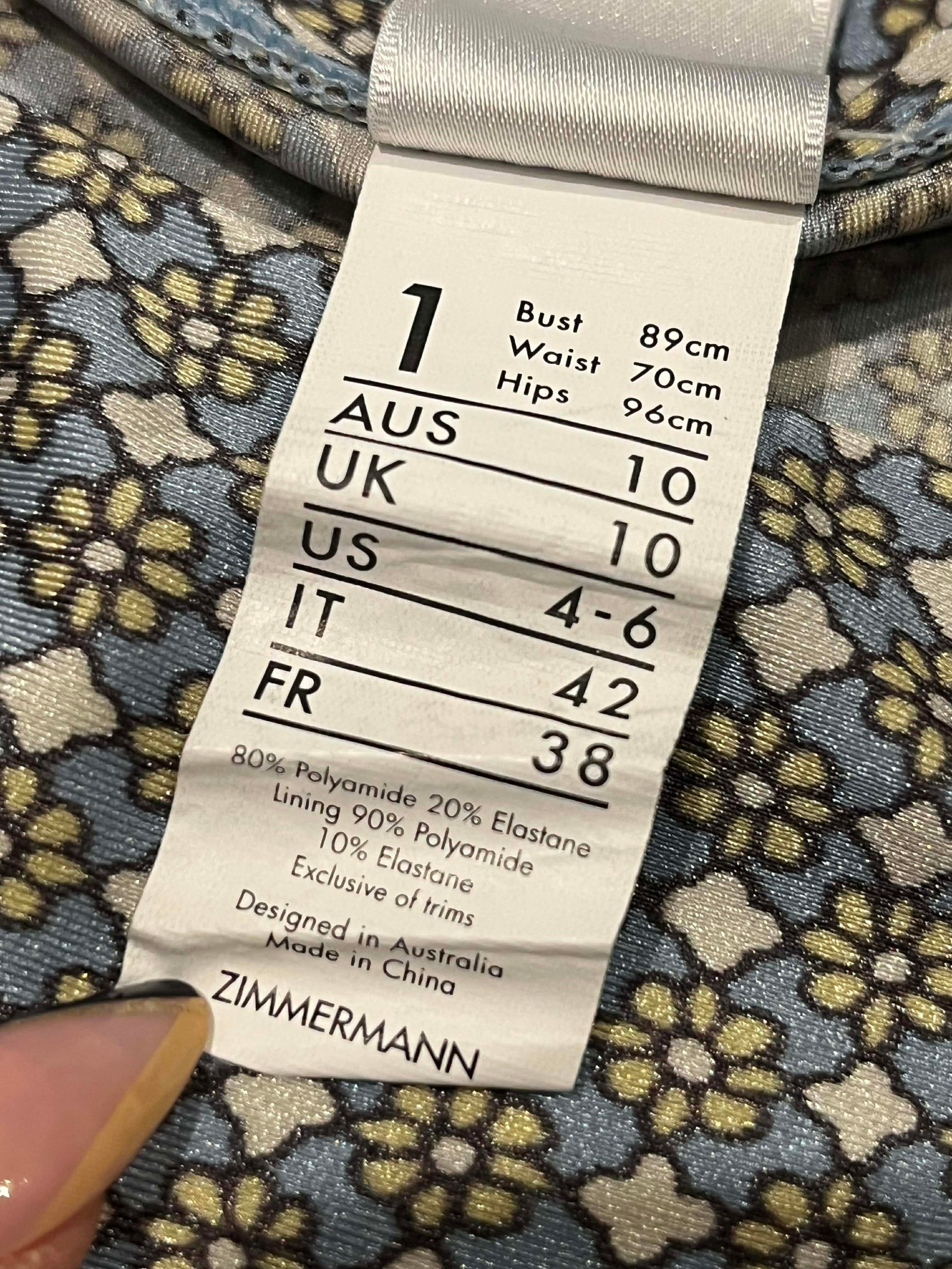 Zimmermann - Bikini - Size: 34