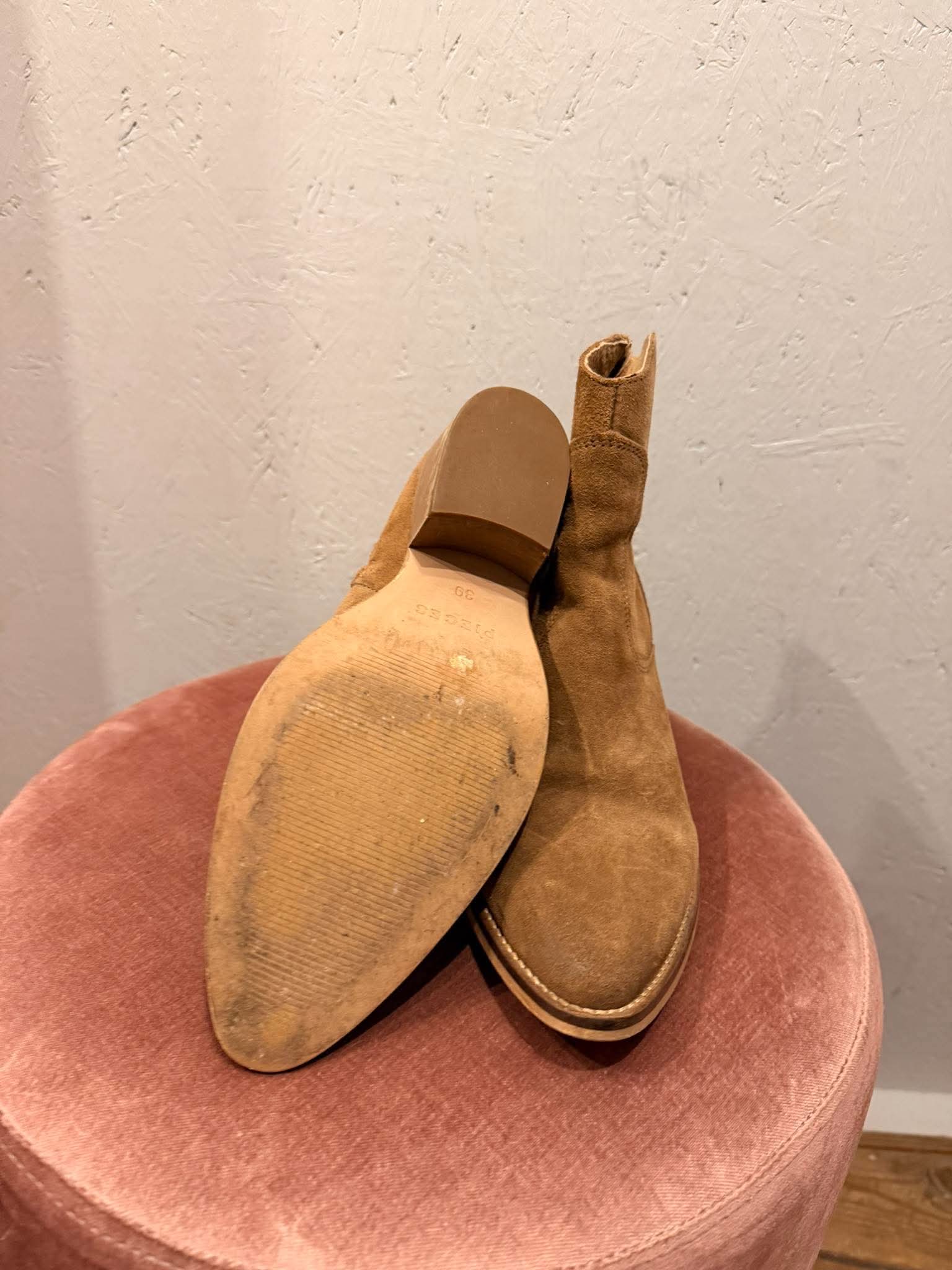 Pieces - Støvler - Size: 39
